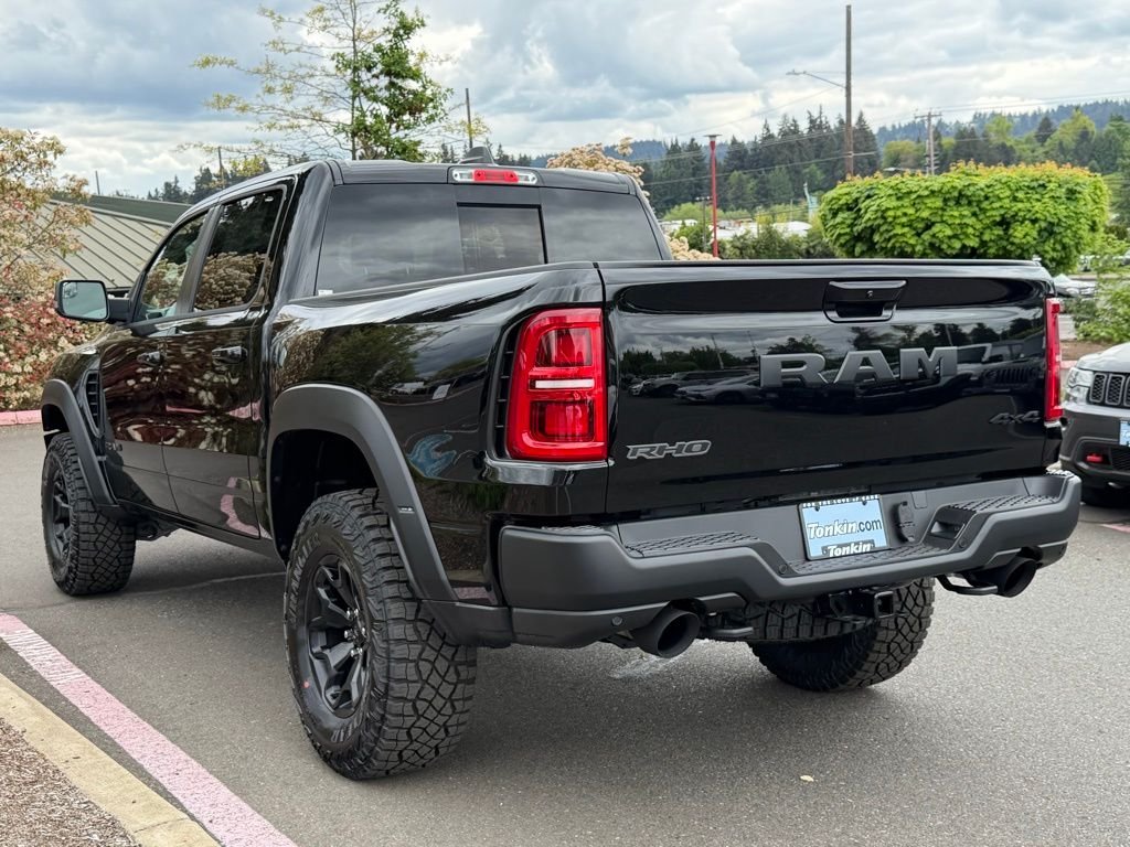 New 2026 Diamond Black Crystal Pearl-Coat Exterior Paint RAM RHO image 5