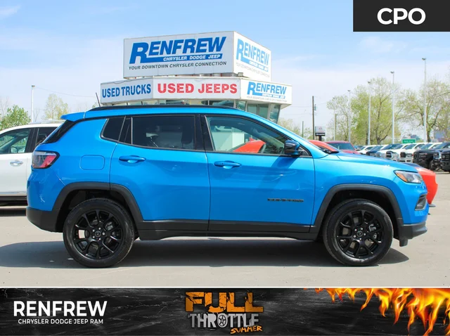 2025 Jeep Compass Altitude * Heated Seats, Navigation, Backup Camera, No Accidents, Apple CarPlay