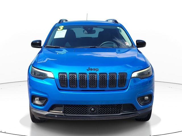Used 2023 Blue Jeep Altitude image 1