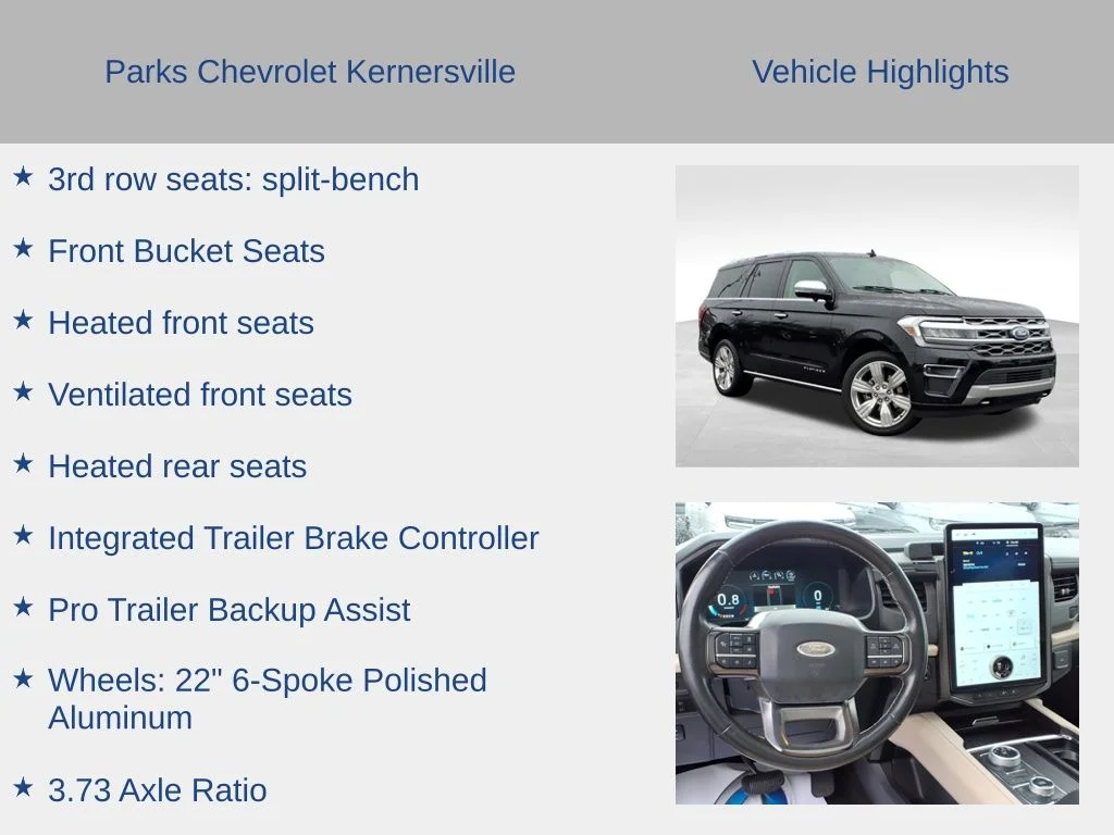 Used 2023 Black Ford Platinum image 20