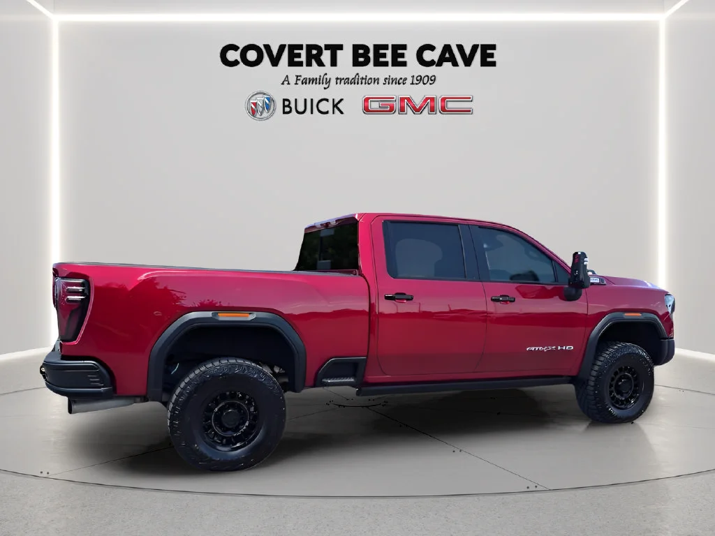Used 2025 Volcanic Red Tintcoat GMC AT4X image 15