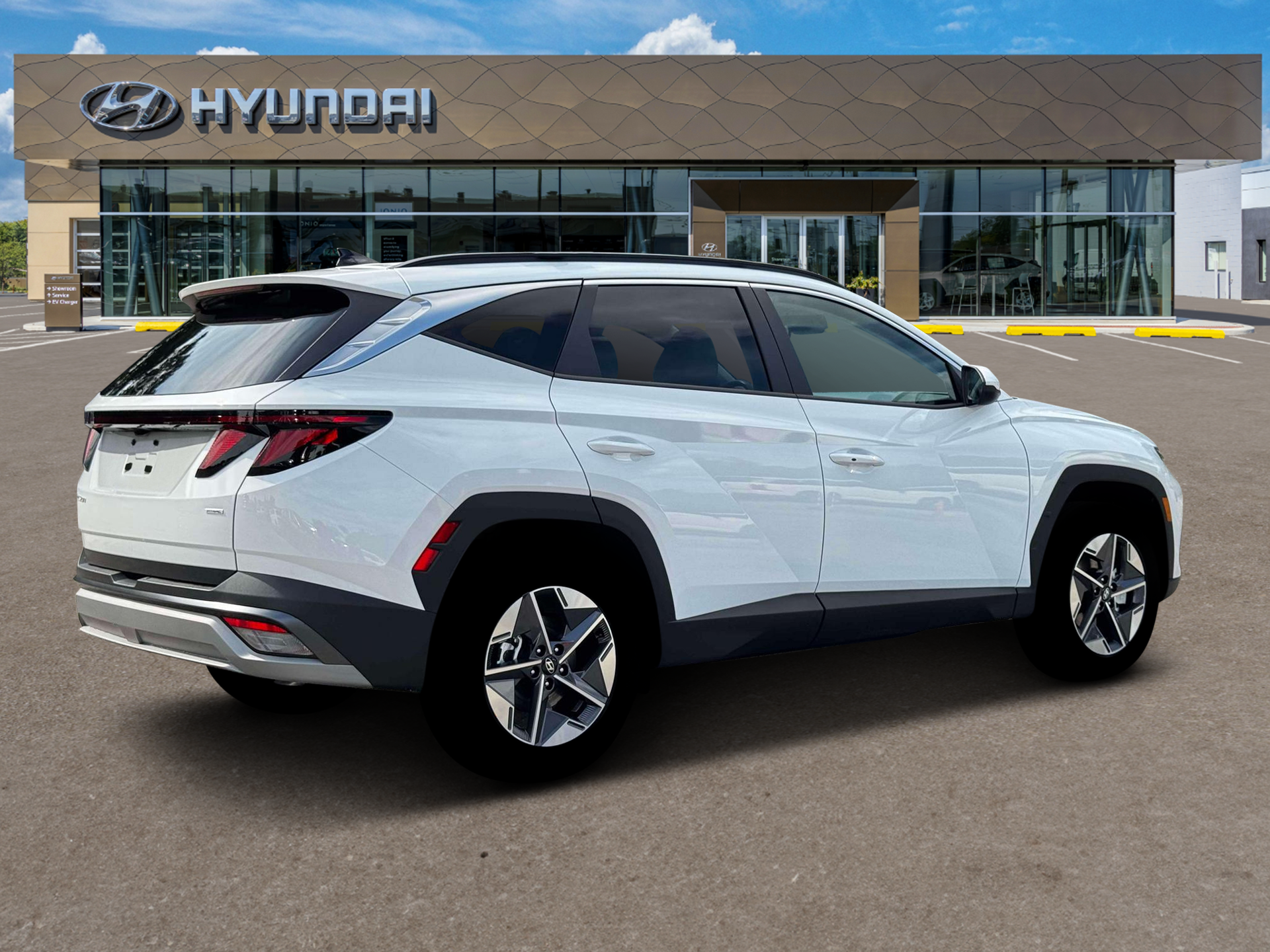 New 2026 Serenity White Pearl Hyundai SEL AWD image 8
