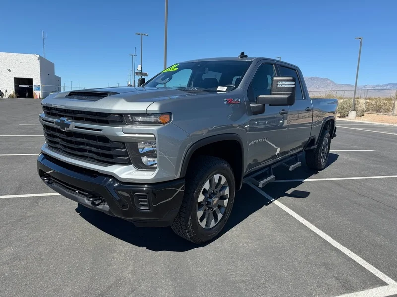 Used 2024 Sterling Gray Metallic Chevrolet Custom image 7