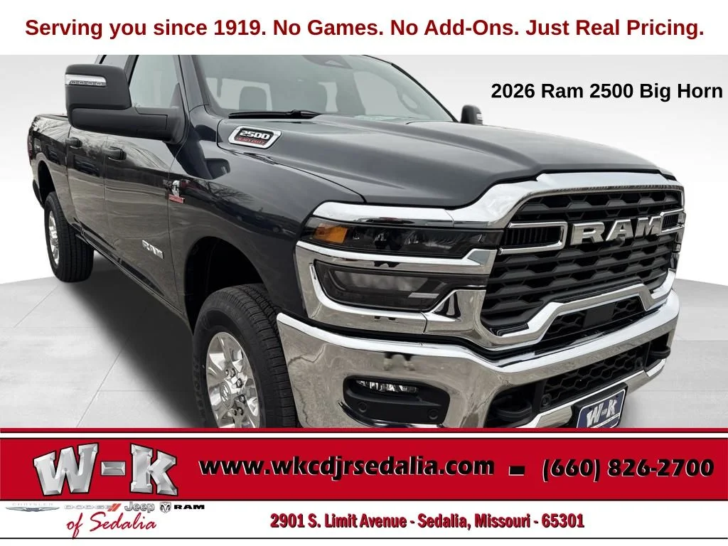 2026 RAM 2500 Big Horn 4X4 Crew Cab SWB's photo