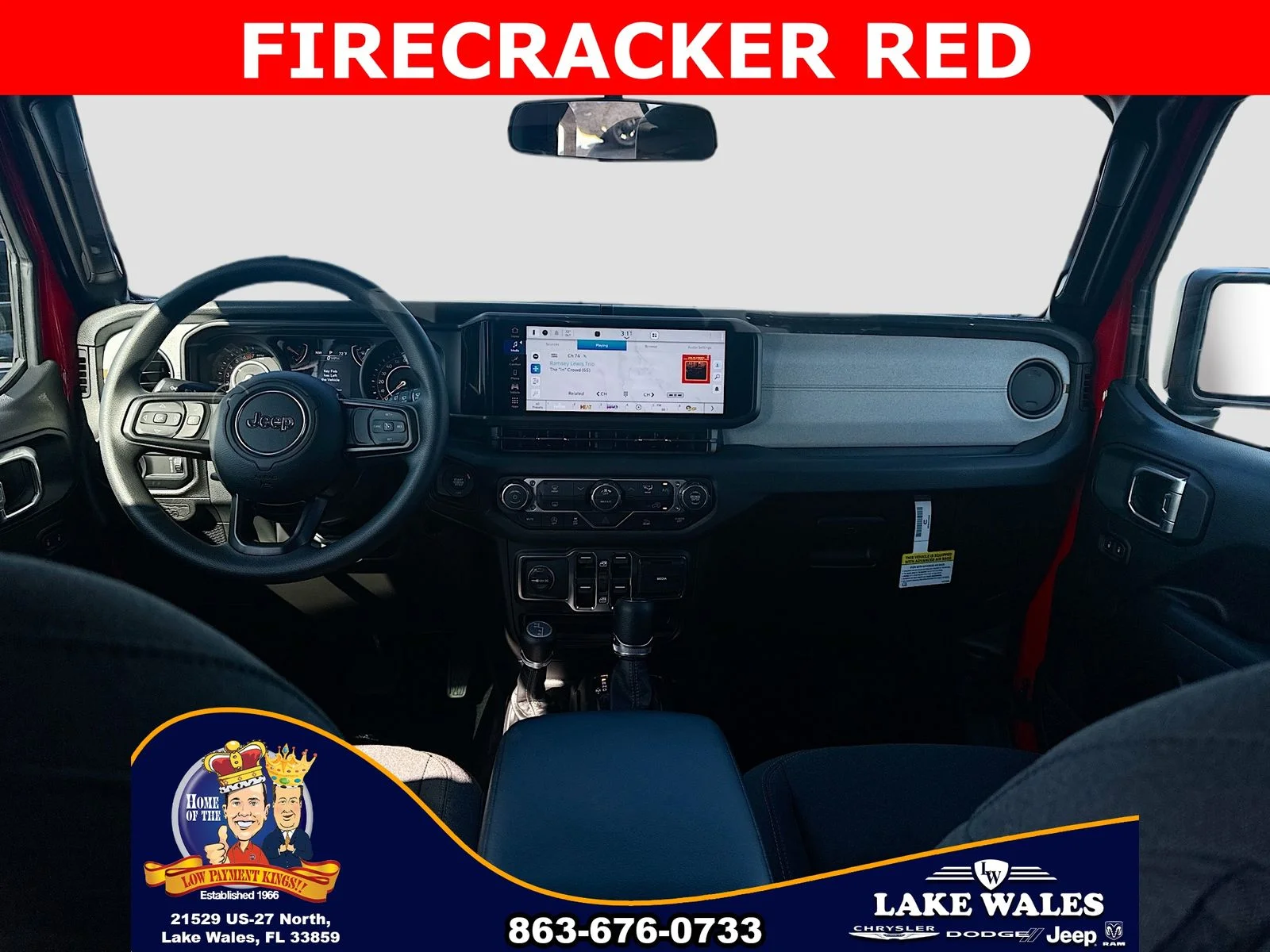 New 2026 Firecracker Red Clear-Coat Exterior Paint Jeep Sport image 19