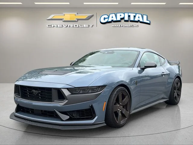 Used 2025 Blue Ford Dark Horse image 10