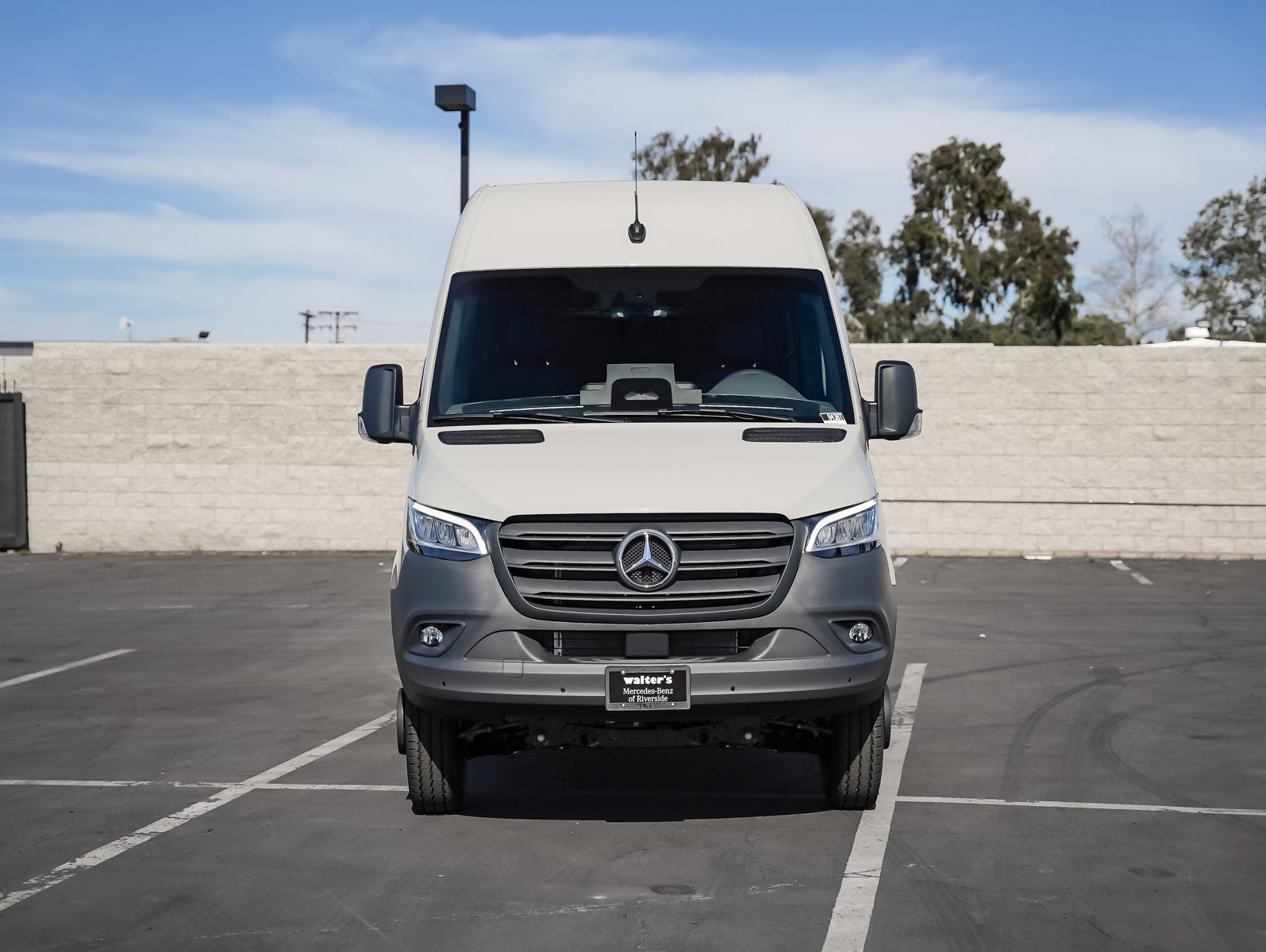 New 2026 Stone Gray Mercedes-Benz 3500XD High Roof I4 Diesel HO 170 AWD image 2