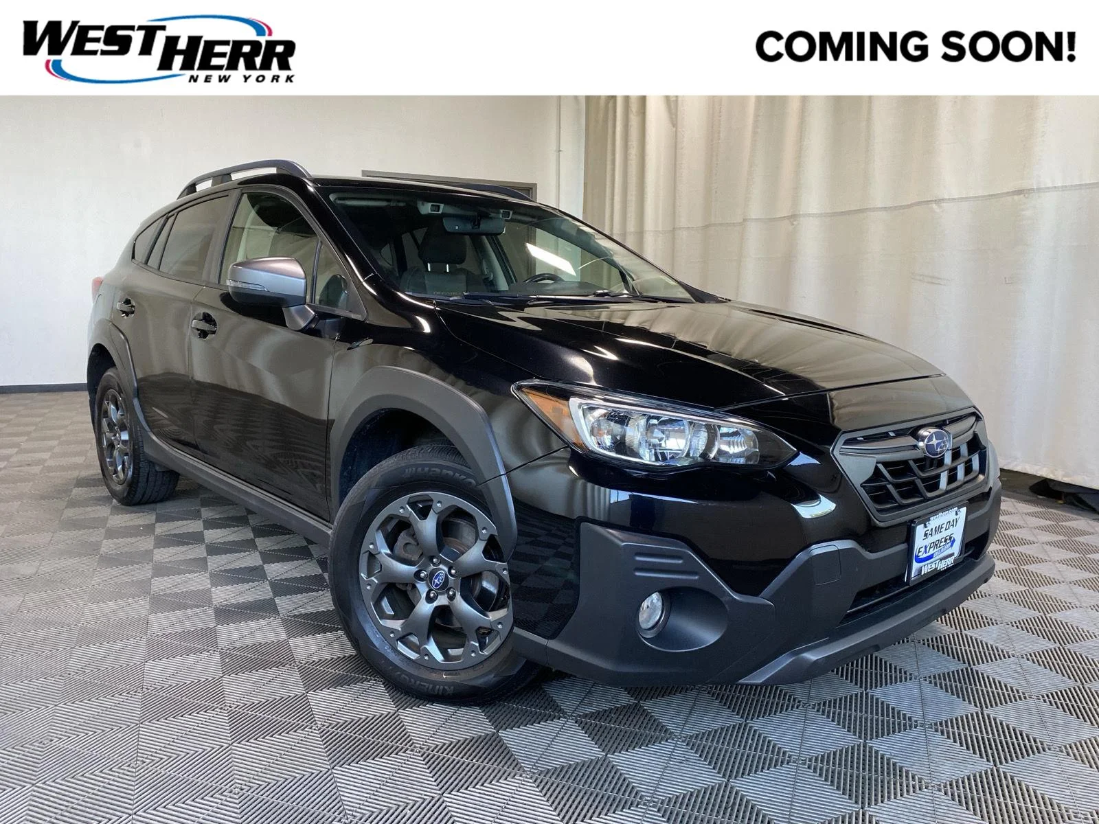 Used 2021 Crystal Black Silica Subaru Sport image 1