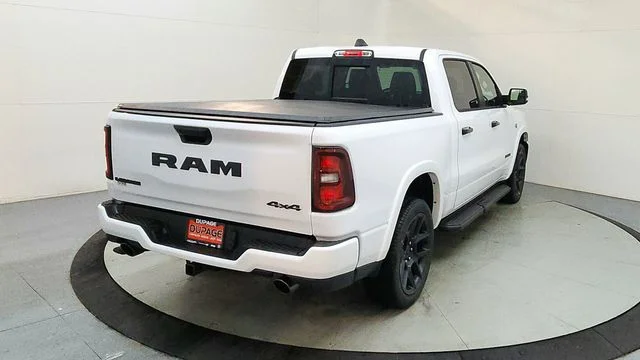 New 2026 Bright White Clear-Coat Exterior Paint RAM Laramie image 9