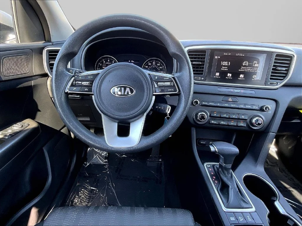 Used 2020 Sparkling Silver Kia LX image 8