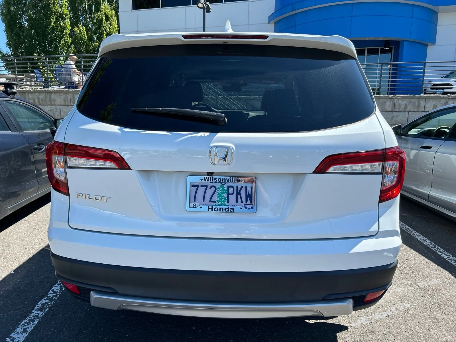 Used 2021 Platinum White Pearl Honda EX-L image 6