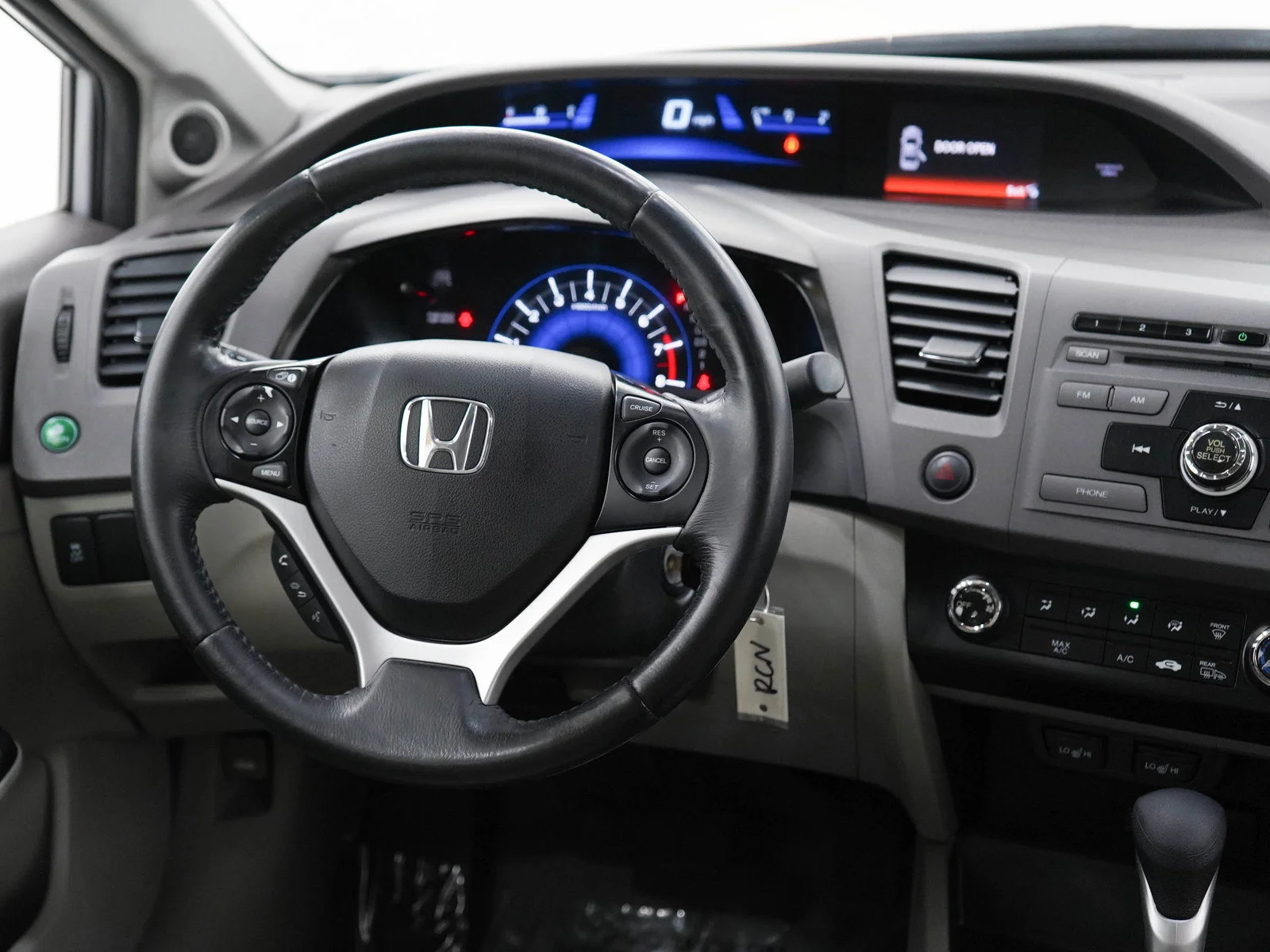 Used 2012 Alabaster Silver Metallic Honda EX-L SEDAN image 14