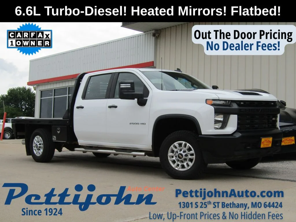 Used 2023 White Chevrolet Work Truck image 1