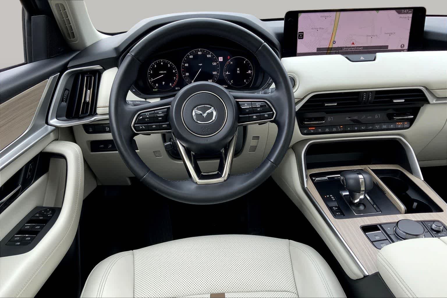 Used 2025 Jet Black Mica Mazda S Premium Package image 6