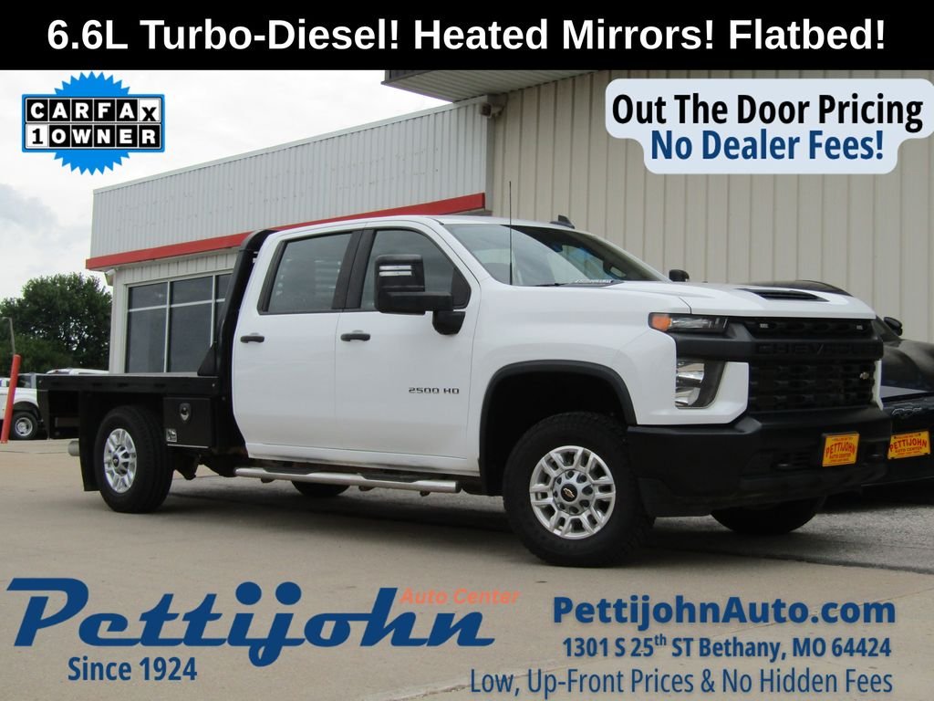 Used 2023 White Chevrolet Work Truck image 1