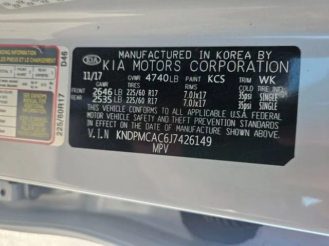 Used 2018 Silver Kia LX image 30