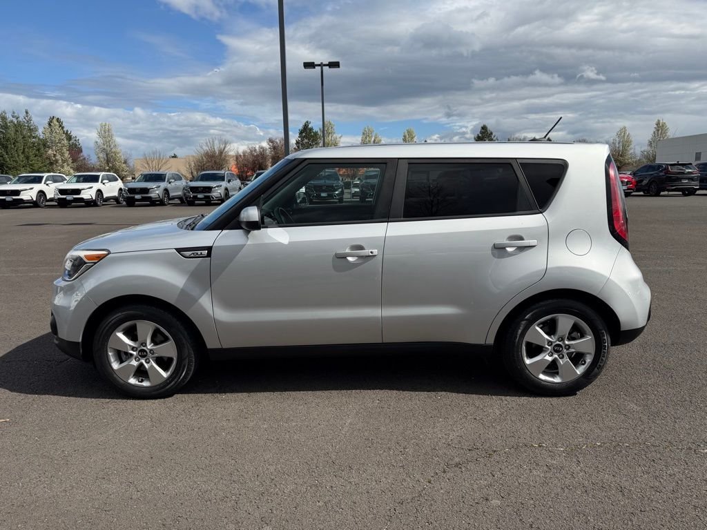 Used 2018 Bright Silver Kia Base image 4