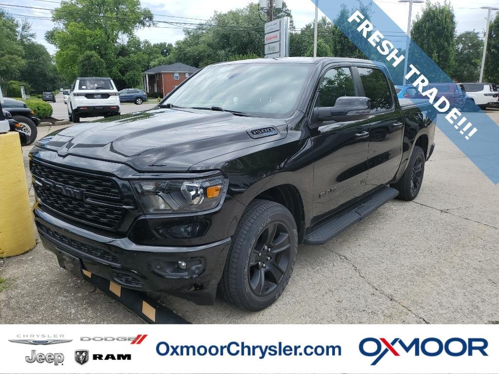 Used 2024 Diamond Black Crystal Pearlcoat Ram Big Horn image 1