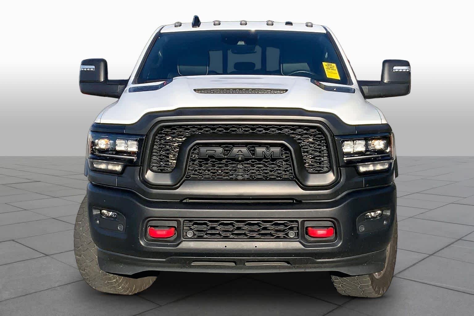 Used 2024 Bright White Clearcoat Ram Rebel image 4