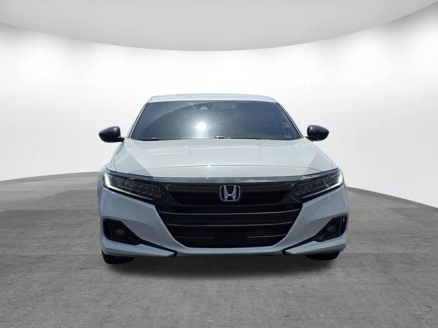 Used 2021 Platinum White Honda Sport Special Edition image 2
