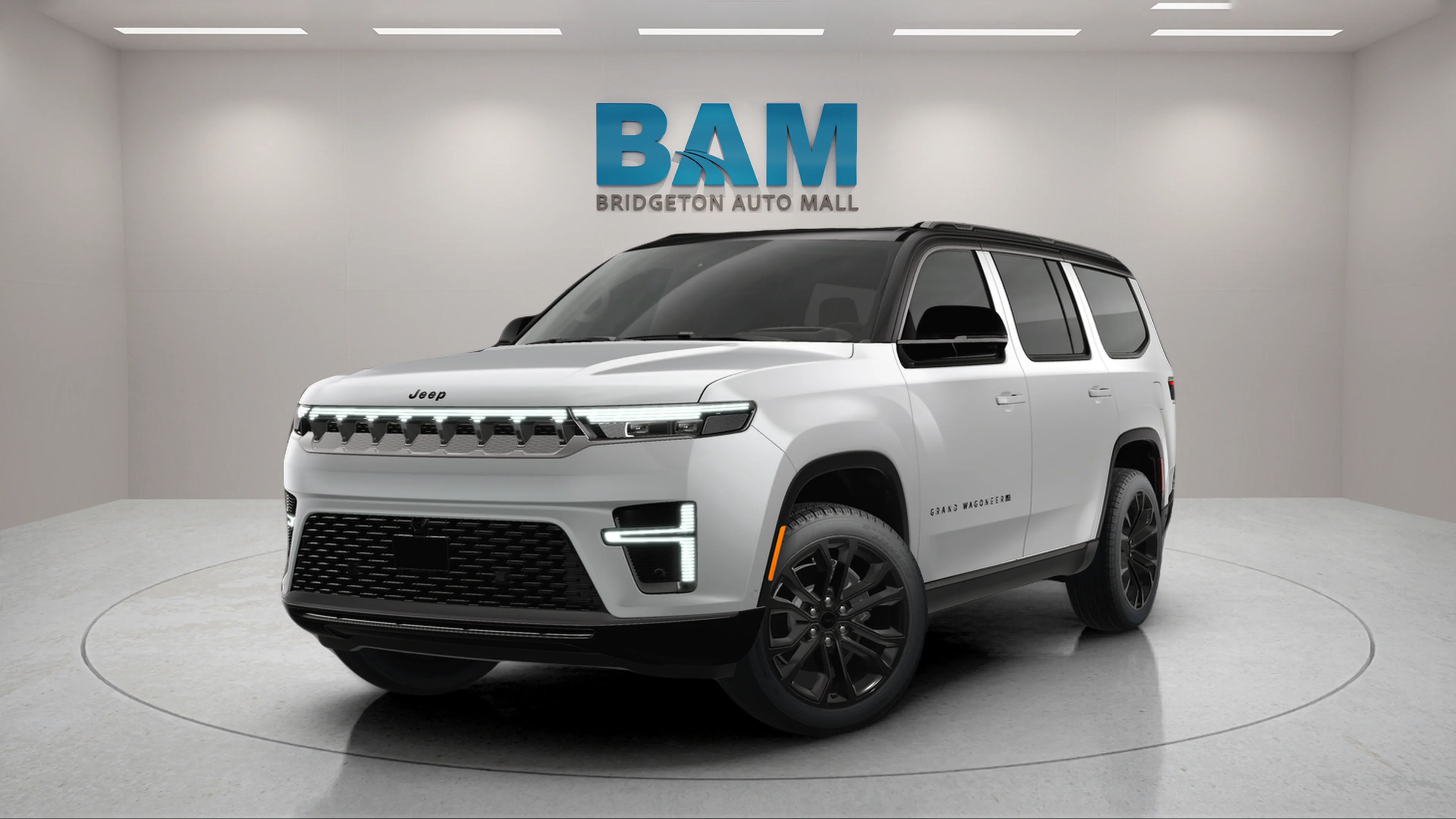 New 2026 Bright White Clearcoat Jeep Summit Obsidian image 14