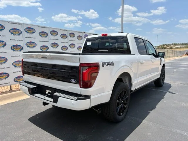 New 2026 Star White Metallic Tri-Coat Ford Platinum image 4