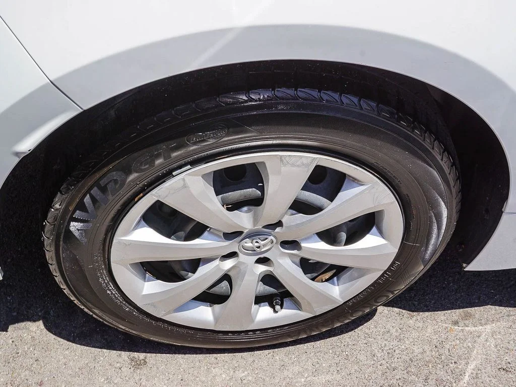 Used 2021 White Toyota LE image 8