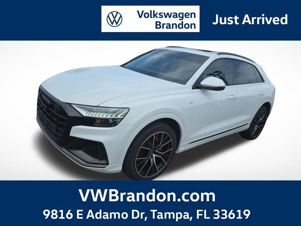 Used 2023 White Audi 55 Premium Plus image 1