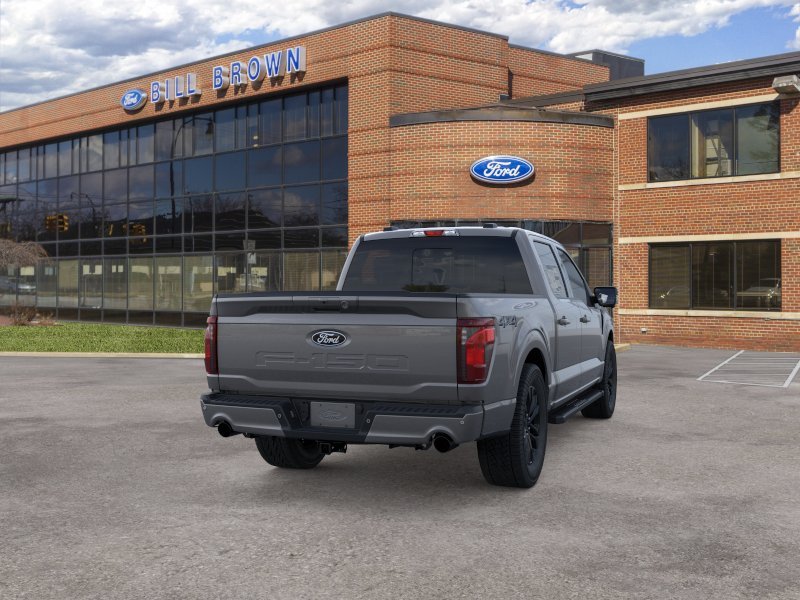 New 2026 Carbonized Gray Metallic Ford XLT image 8