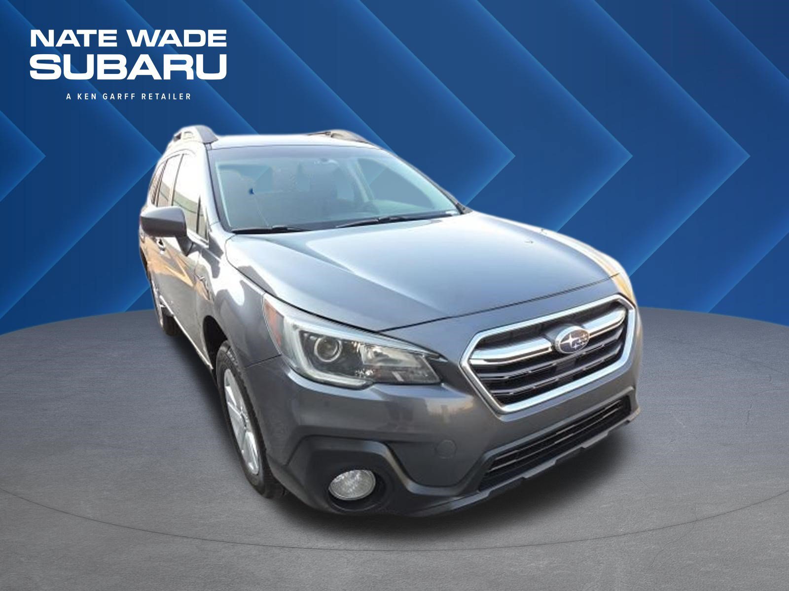 Used 2018 Magnetite Gray Metallic Subaru Premium image 1