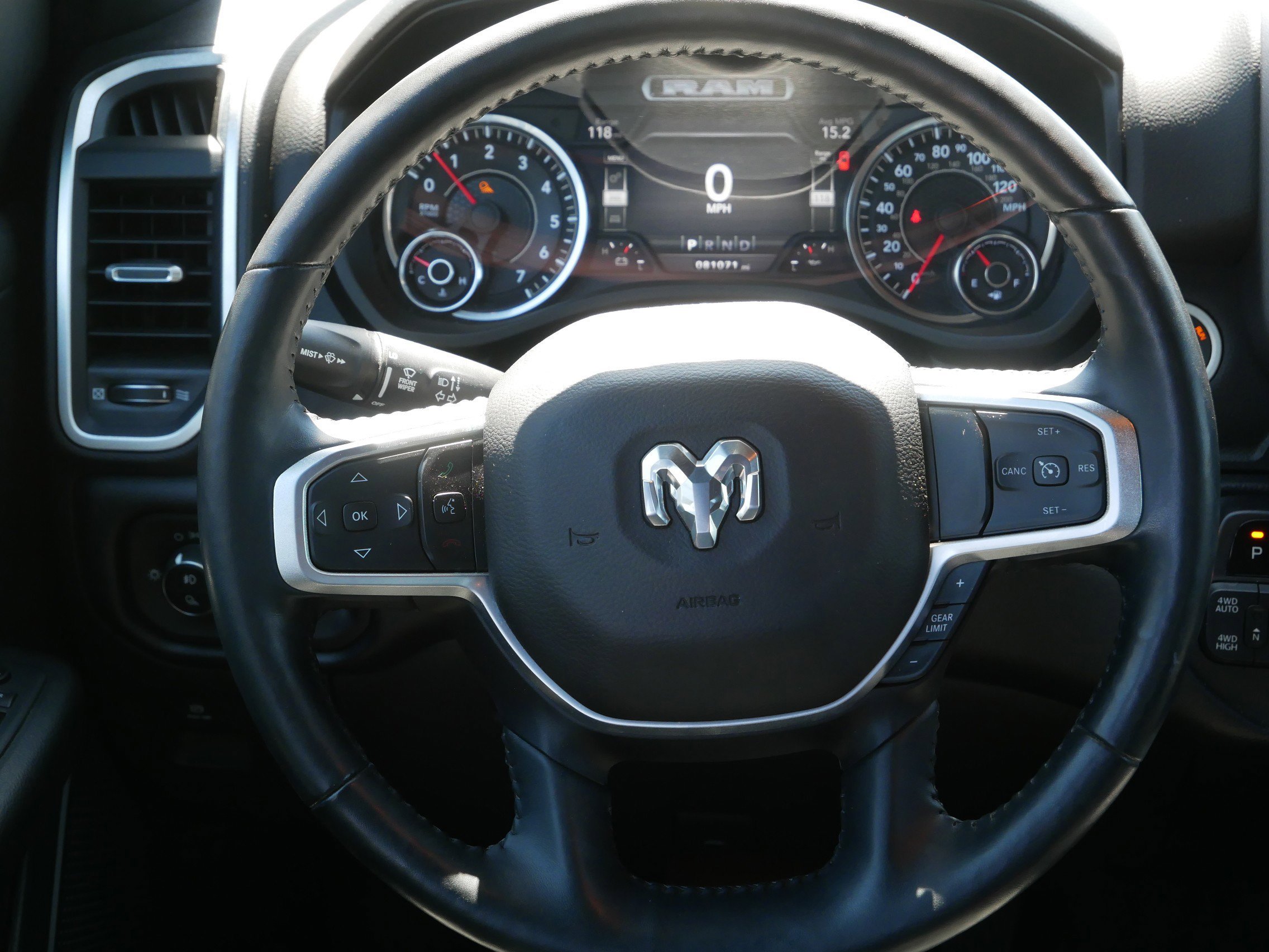 Used 2019 Granite Crystal Metallic Clearcoat Ram Big Horn/Lone Star image 16