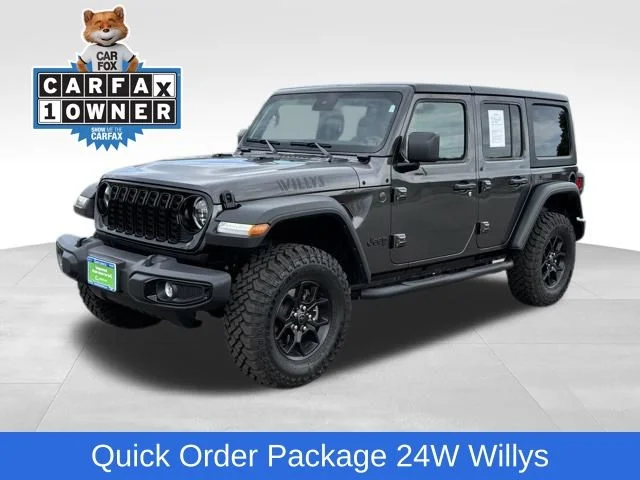 Used 2024 Gray Jeep Willys image 1