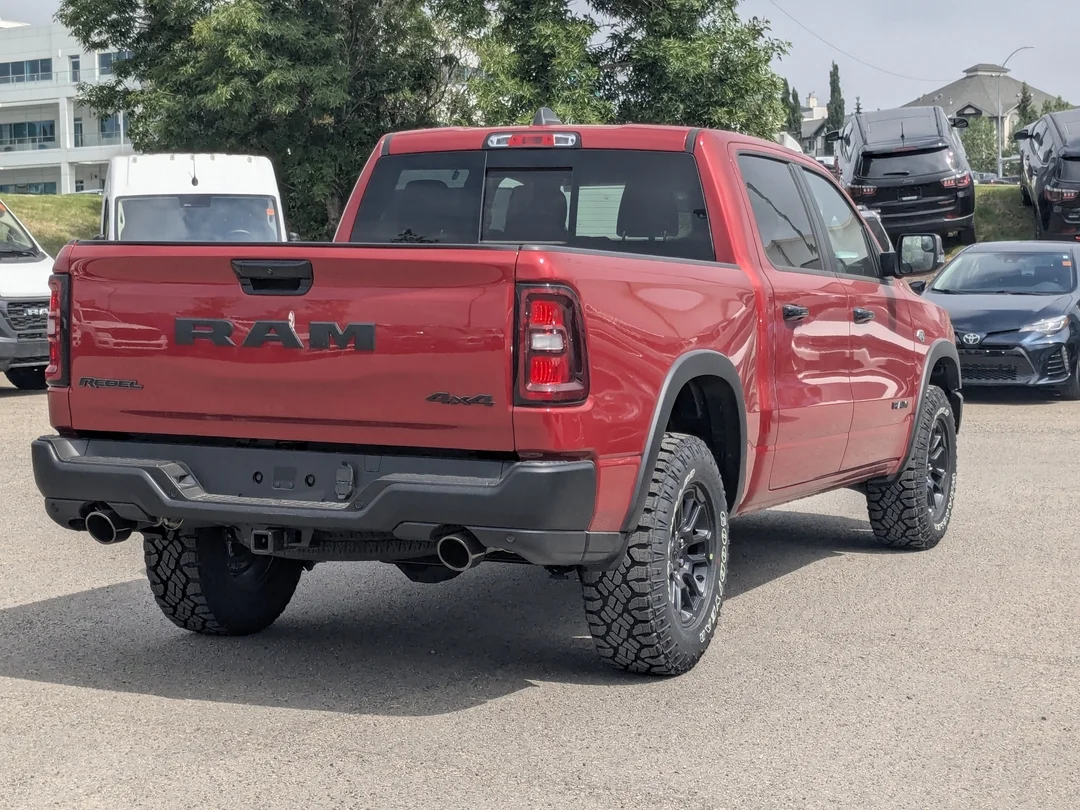 New 2026 Red RAM Rebel - - Level 2 Equip Grp - 14.4 Touchscreen - Harman Kardon Audio - Leather & More! image 8