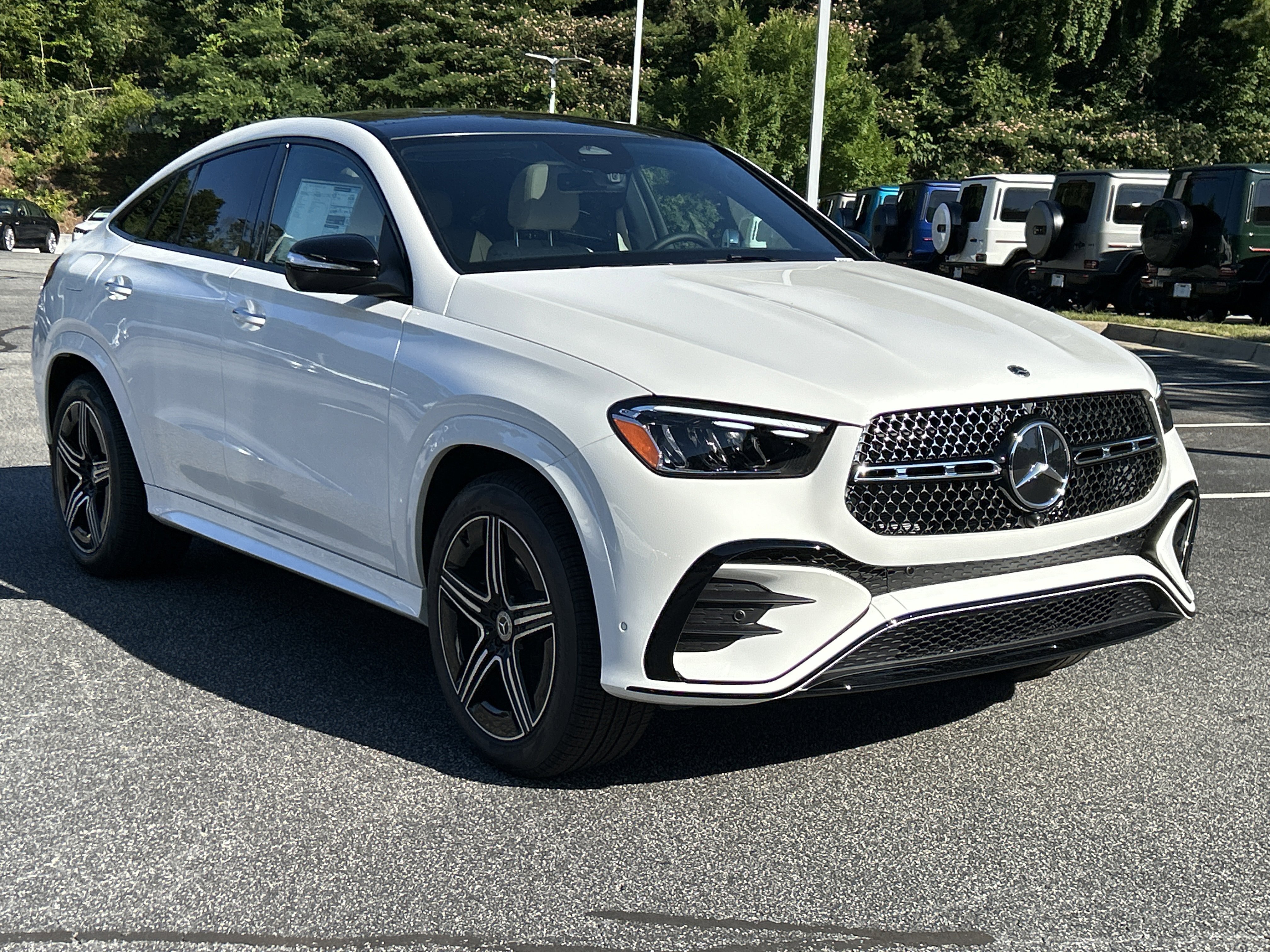 New 2026 Polar White Mercedes-Benz GLE 450 4MATIC® Coupe image 4