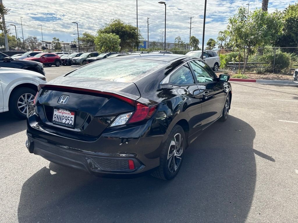 Used 2016 Crystal Black Pearl Honda LX image 6