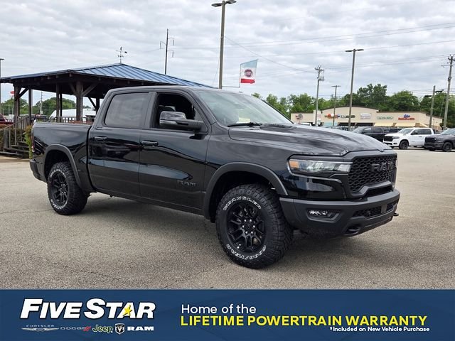 New 2026 Diamond Black Crystal Pearl-Coat Exterior Paint RAM Rebel image 1