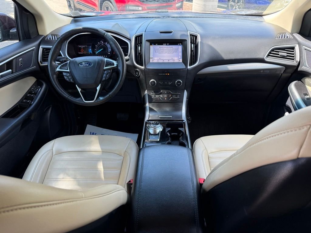 Used 2019 Burgundy Velvet Metallic Tinted Clearcoat Ford SEL image 24