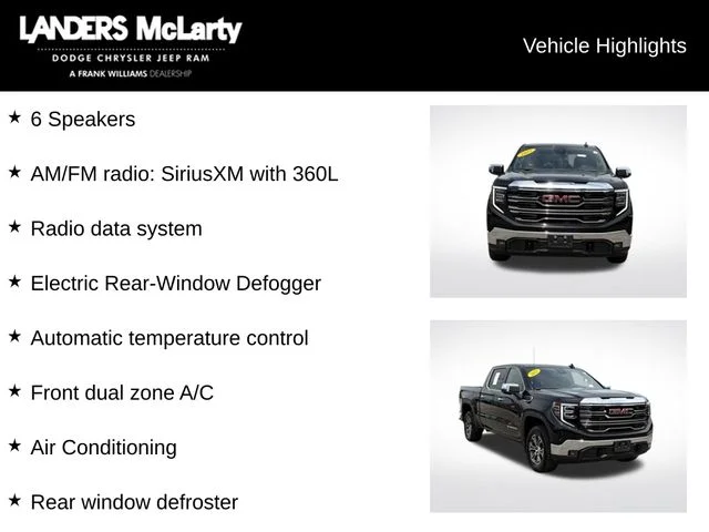 Used 2025 Black GMC SLT image 6