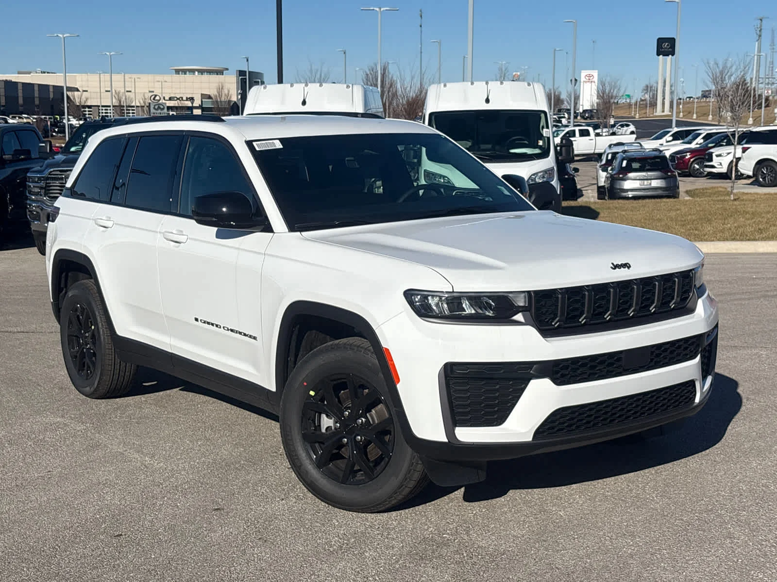 New 2026 Bright White Clearcoat Jeep Laredo Altitude image 2