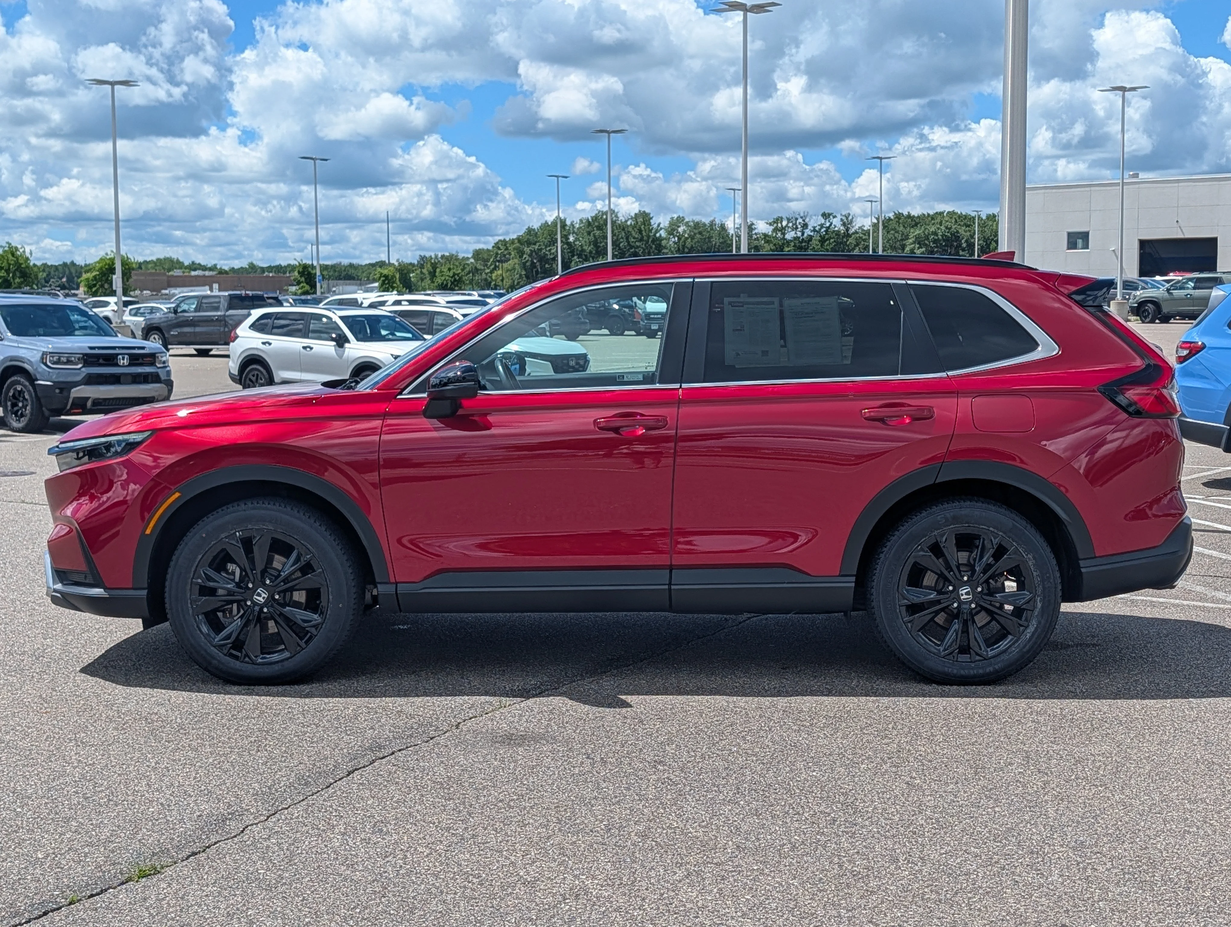 Used 2023 Radiant Red Metallic Honda Sport Touring image 4