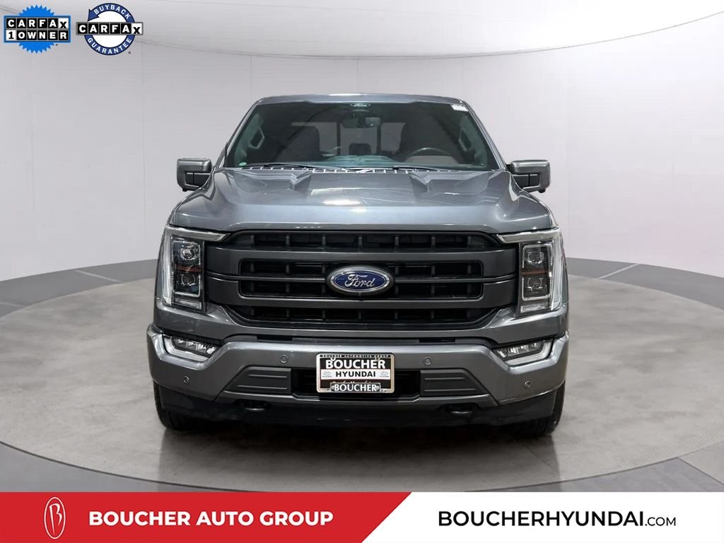 Used 2022 Carbonized Gray Metallic Ford Lariat image 8