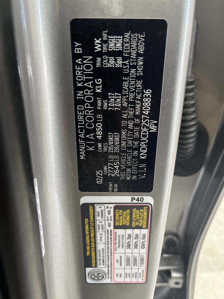 Used 2025 Gray Kia LX image 22