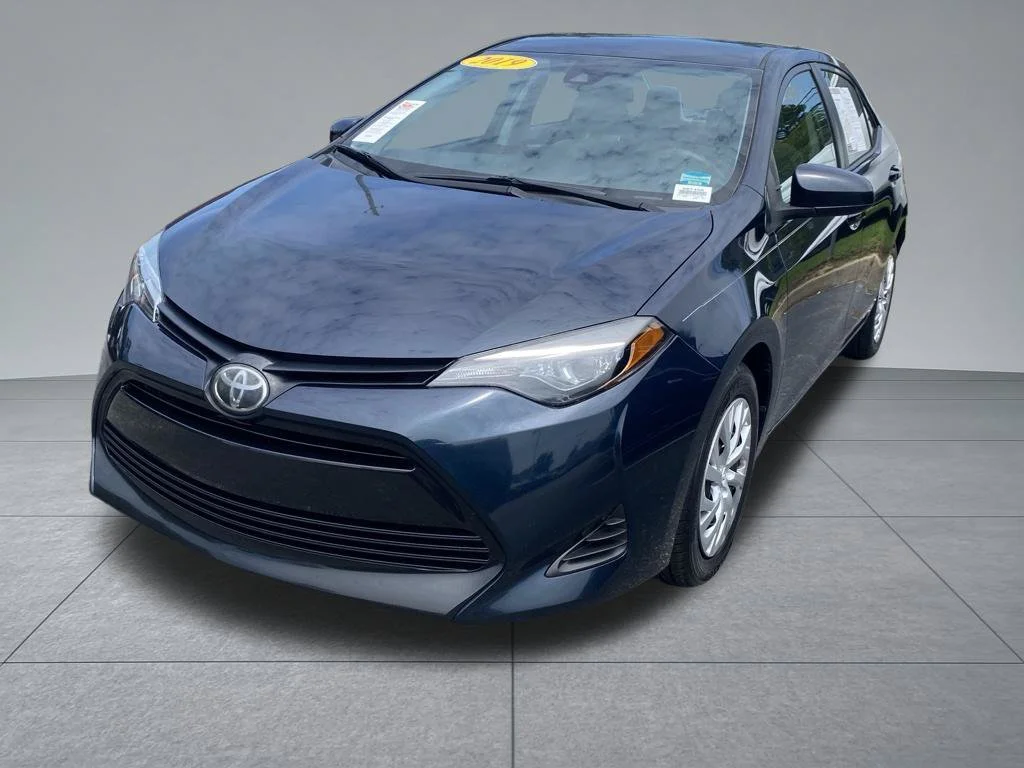 Used 2019 Blue Toyota LE image 2
