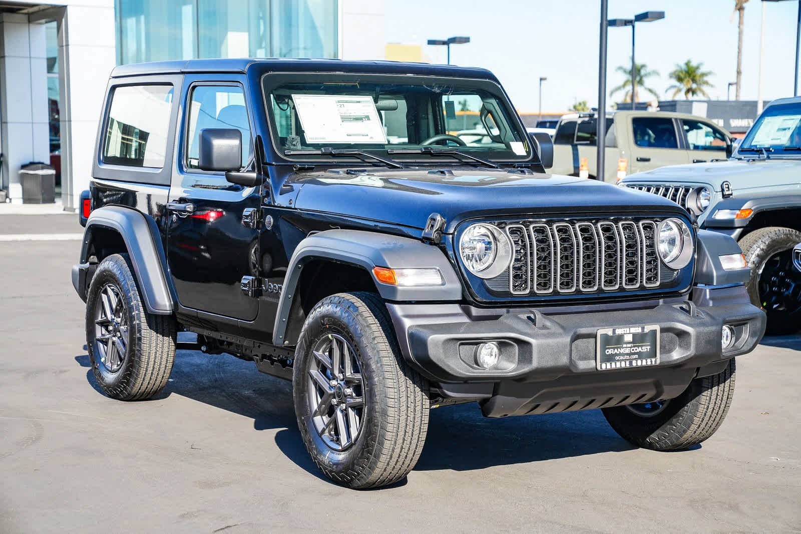 New 2026 Black Clear-Coat Exterior Paint Jeep Sport image 3