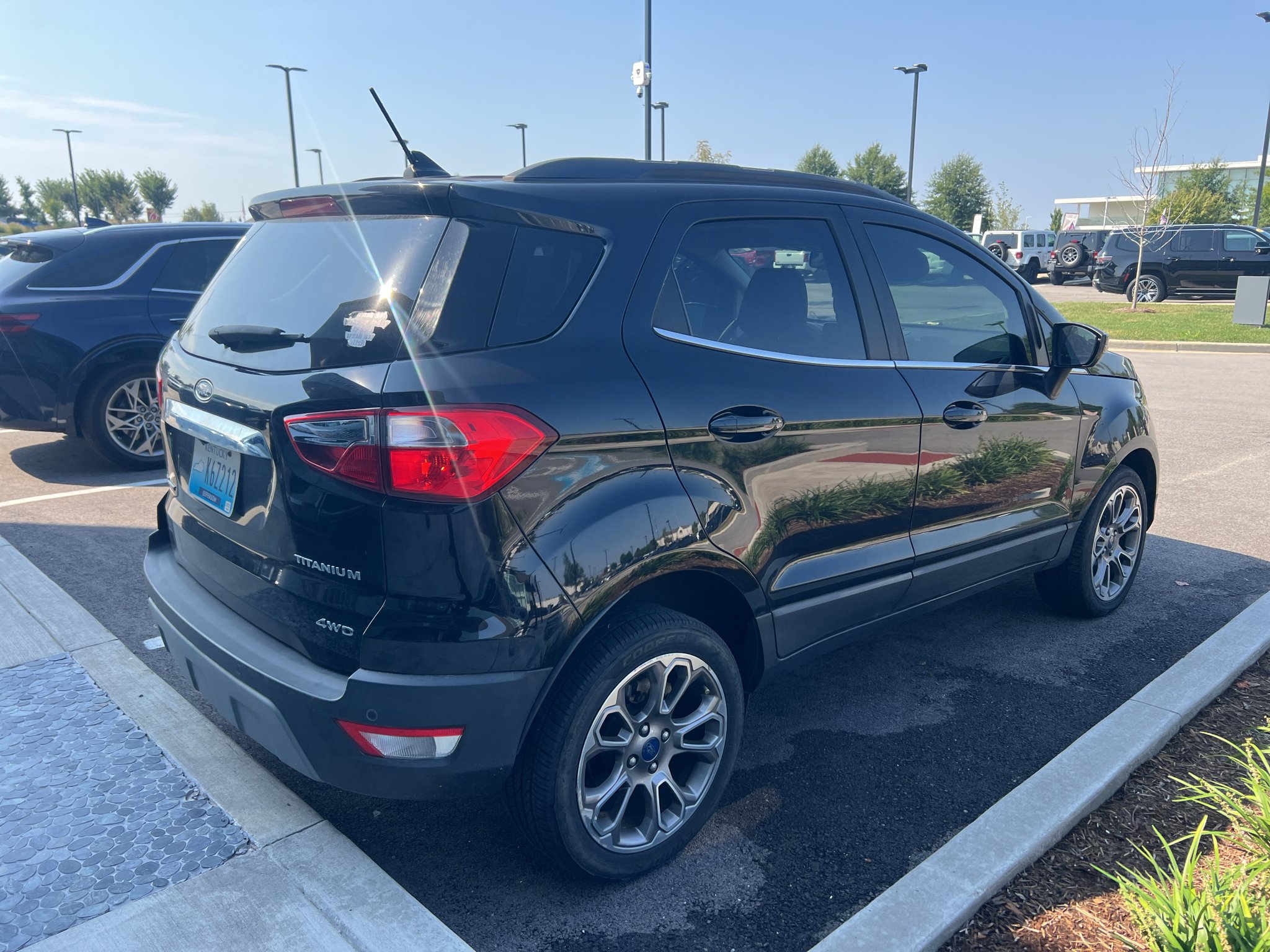 Used 2018 Shadow Black Ford Titanium image 18