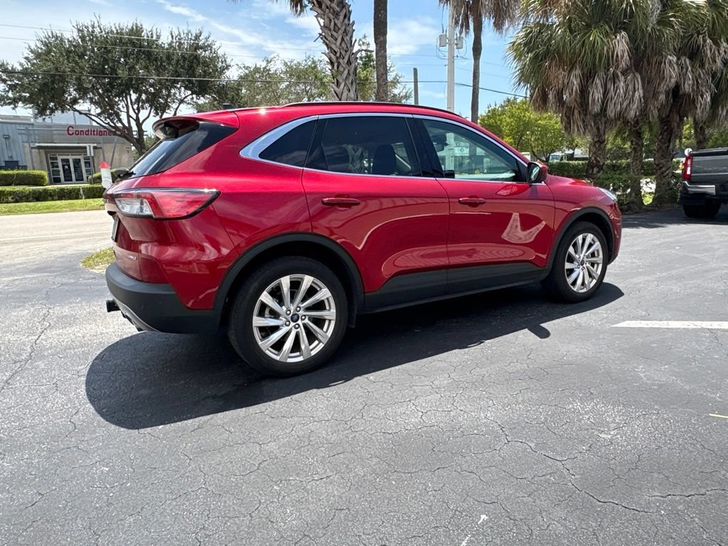 Used 2021 Red Metallic Ford Titanium image 6