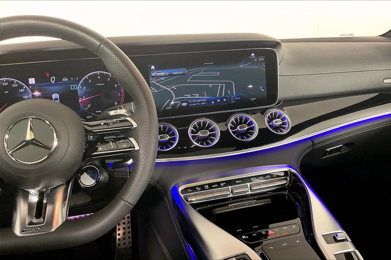New 2026 Obsidian Black Metallic Mercedes-Benz AMG® GT 43 4-Door Coupe image 20