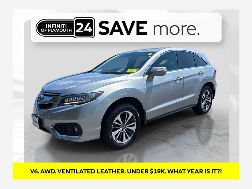 Used 2017 Silver Acura Advance Package image 1