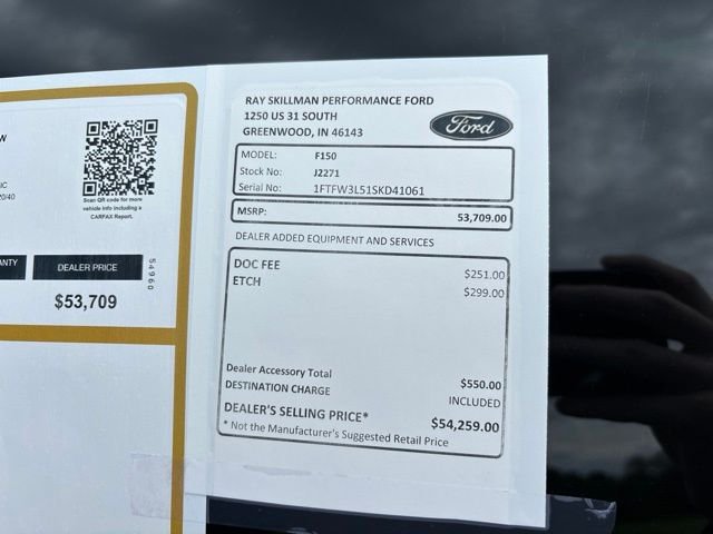 Used 2025 Silver Ford XLT image 3