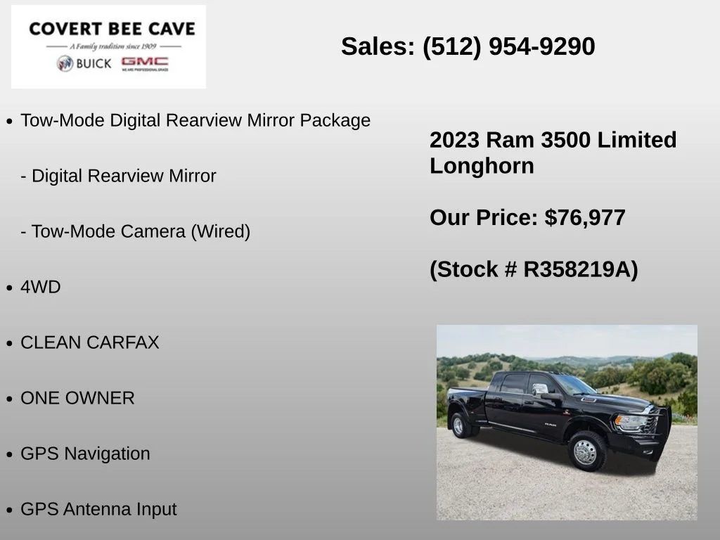 Used 2023 Black Ram Limited Longhorn image 36